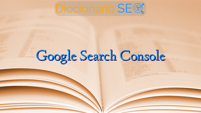 Google Search Console