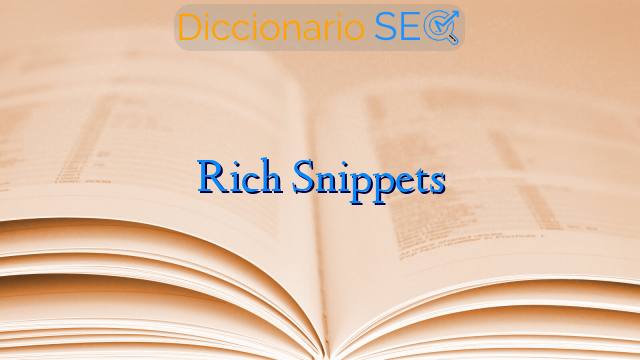 Rich Snippets